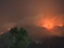 Upaya Pemadaman Kebakaran Lahan di Gunung Merbabu Masih Gagal