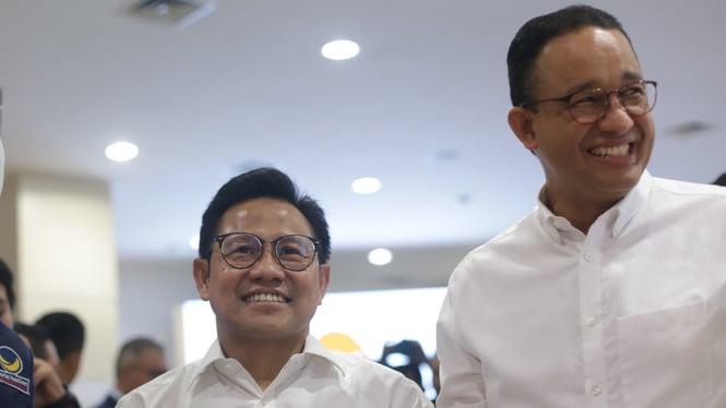 Pendukung Palestina, Anies-Cak Imin Memasang Emoji Semangka