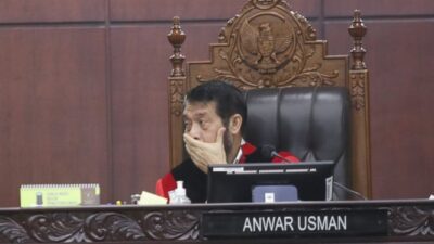 Anwar Usman Dilarang Hadiri Sidang MK Menguji Gugatan Persyaratan Usia Capres-Cawapres Besok