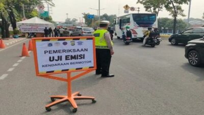 4 Kali Razia Uji Emisi Dilakukan di Jakarta Timur sepanjang Bulan November