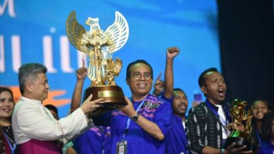 Provinsi Maluku Unggul sebagai Juara Umum dalam Ajang Pesparani Nasional 2023