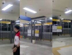 KAI Menjelaskan Penyebab Bocornya Atap Stasiun LRT Jabodebek Cawang saat Hujan Lebat