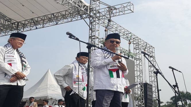 Jusuf Kalla Mendorong Pemerintah RI untuk Menggunakan Diplomasi dengan AS dalam Upaya Menghentikan Serangan Israel ke Palestina