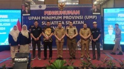 Kenaikan UMP Sumsel Sebesar Rp 52 Ribu Membuatnya Menjadi Rp 3.456.874