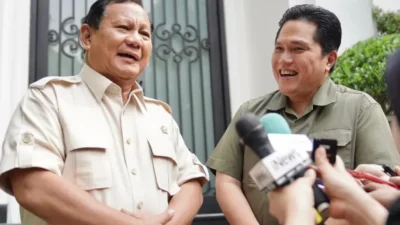 Erick Thohir Menyatakan Dukungan kepada Prabowo