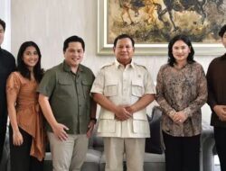 Erick Thohir Memberikan Dukungan kepada Prabowo