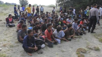 Dua Kapal Pengungsi Rohingya Mendarat di Aceh dalam Selang Waktu 2 Jam Saja Hari Ini