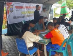 Ujian Semester Diikuti Anak-anak Korban Banjir Bandang Humbahas di Tenda Darurat