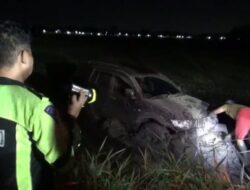 Mobil Terjun ke Sawah di Klaten, Pengemudi Tidak Diketahui Tahu Jalan