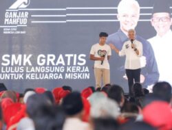 Ganjar Berjanji Menyediakan 1 SMK Gratis di Setiap Kabupaten/Kota dengan Anggaran Rp 50 Triliun