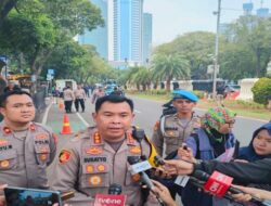 Polisi Melarang Pendukung Capres membawa Pengeras Suara ke Lokasi Debat