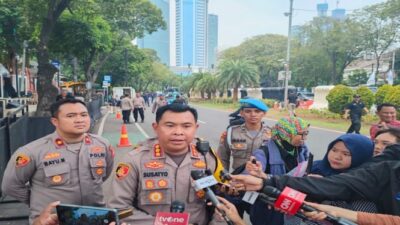 Polisi Melarang Pendukung Capres membawa Pengeras Suara ke Lokasi Debat