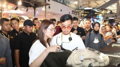 Kisah Gibran dan Selvi Menjadi Kasir Dadakan di Pameran Aerostreet Solo Paragon