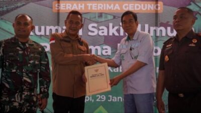 PT IMIP Memberikan Bantuan Rumah Sakit kepada Pemerintah Daerah Morowali