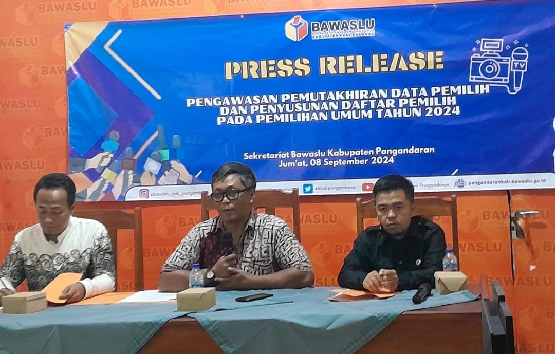 Bawaslu Pangandaran Mendapati 2 Pelanggaran Pemilu