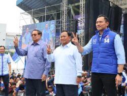 Acara Demokrat di Malang, Prabowo Sebut AHY Aset Bangsa