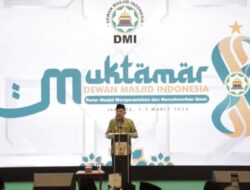 JK Membuka Muktamar DMI ke VIII dan Menegaskan Komitmen Memegang Amanah