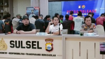 Polisi Saat Razia Judi Sabung Ayam di Toraja Utara, Transaksi Uangnya Capai Rp2,5 Miliar