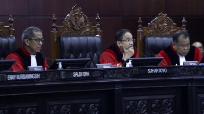 Ketua MK Menyuruh Saksi Gerindra yang Mengaku Lupa saat Memberikan Keterangan di Sidang