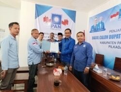 Iwan Ola, Ketua DPC Gerindra, Daftar Calon Wakil Bupati ke PAN Pangandaran