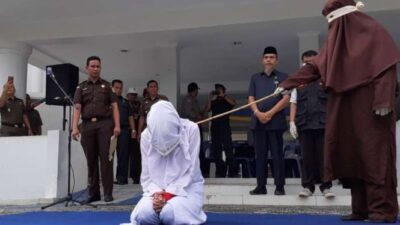 Eks Manajer Fuji Mengakui Menerima Upah Rp500 Ribu dan Perwira Polisi Mesum Dihukum Cambuk 10 Kali