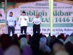 Deklarasi Ribuan Warga Binjai Dukung Edy Rahmayadi, Teriakan Lanjut 2 Periode Bergaung