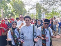 Cakra Khan Mendampingi Paslon Citra-Ino ke KPU Pangandaran