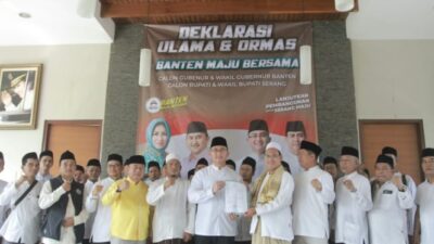 Dukungan Ulama dan Tokoh Agama untuk Andika di Pemilihan Bupati Serang dan Airin di Pemilihan Gubernur Banten