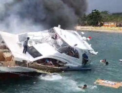 Polda Maluku Utara Mengungkap Speedboat yang Digunakan oleh Cagub Malut Benny Laos Meledak setelah Digunakan untuk Blusukan Kampanye