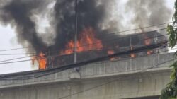 Bus Angkut 58 Anak TK Terbakar di Tol Wiyoto Wiyono, Diduga Penyebabnya